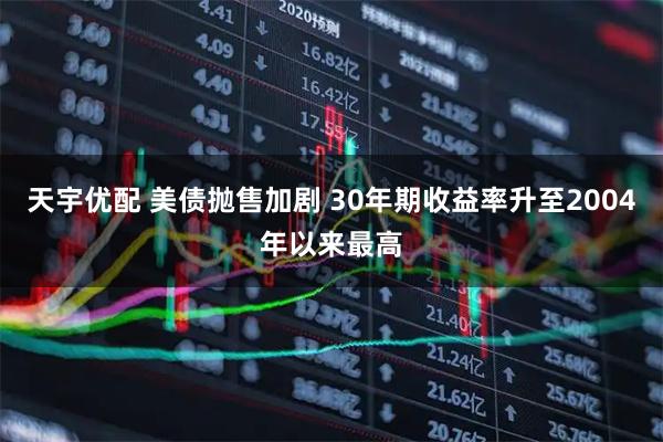 天宇优配 美债抛售加剧 30年期收益率升至2004年以来最高