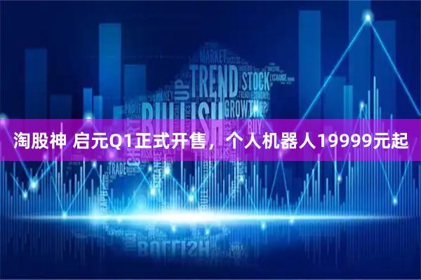 淘股神 启元Q1正式开售，个人机器人19999元起